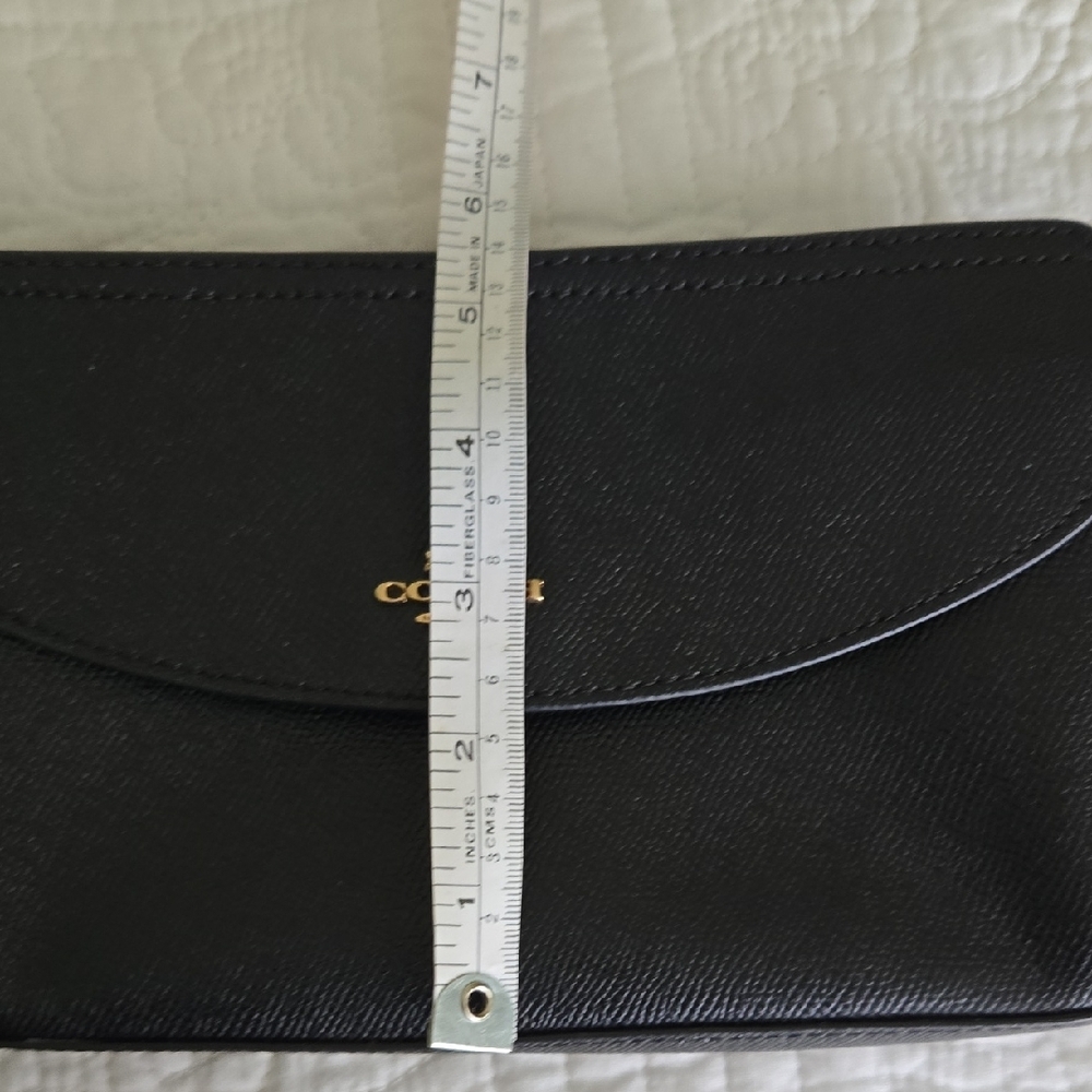 Coach Elegant Black Wristlet Clutch - Picture 9 of 10